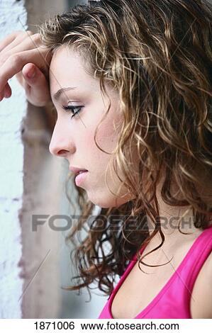 portrait of a young woman View Large Photo Image Stock Photograph - portrait of a young woman. Fotosearch