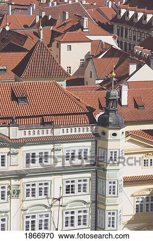 prague, czech republic; building windows and roof tops View Large Photo Image Stock Image - prague, czech republic; building windows and roof tops. Fotosearch