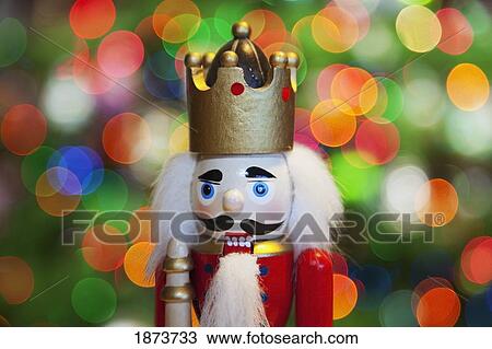 Stock Image - a wooden soldier christmas tree decoration. Fotosearch