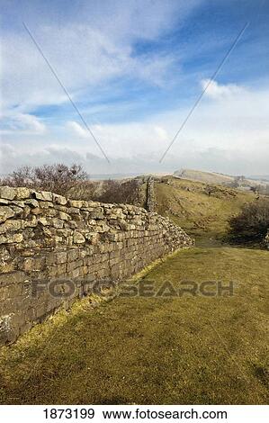 northumberland, england; hadrian's wall View Large Photo Image Stock Photo - northumberland, england; hadrian's wall. Fotosearch