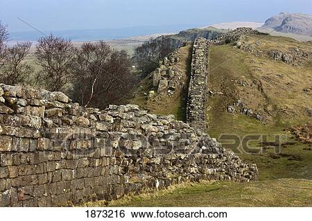northumberland, england; hadrian's wall View Large Photo Image Stock Photograph - northumberland, england; hadrian's wall. Fotosearch