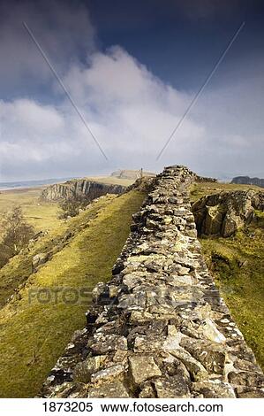 northumberland, england; hadrian's wall View Large Photo Image Stock Photography - northumberland, england; hadrian's wall. Fotosearch