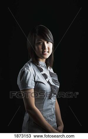 portrait of a young woman View Large Photo Image Stock Image - portrait of a young woman. Fotosearch