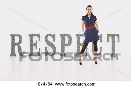 a woman with respect View Large Photo Image Picture - a woman with respect. Fotosearch