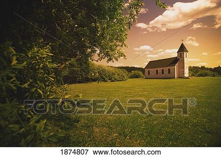 alberta, canada; an old church in a field View Large Photo Image Stock Photo - alberta, canada; an old church in a field. Fotosearch