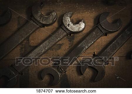 camrose, alberta, canada; old wrenches View Large Photo Image Stock Photo - camrose, alberta, canada; old wrenches. Fotosearch