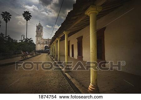 copala, mexico; a town street View Large Photo Image Picture - copala, mexico; a town street. Fotosearch
