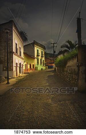 copala, mexico; a town street View Large Photo Image Stock Image - copala, mexico; a town street. Fotosearch