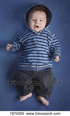 Stock Photography - edmonton, alberta, canada; a baby boy. Fotosearch