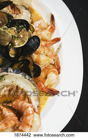 edmonton, alberta, canada; a plate of seafood View Large Photo Image Stock Image - edmonton, alberta, canada; a plate of seafood. Fotosearch