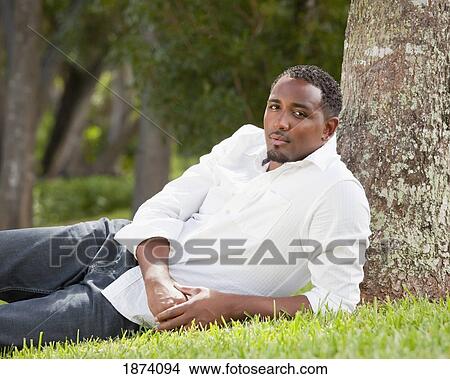 fort lauderdale, florida, united states of america; portrait of a man in a park View Large Photo Image Picture - fort lauderdale, florida, united states of america; portrait of a man in a park. Fotosearch