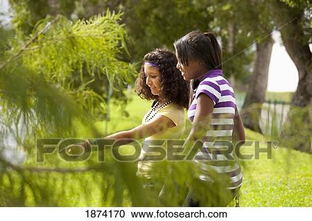 fort lauderdale, florida, united states of america; two teenage girls looking at nature View Large Photo Image Stock Image - fort lauderdale, florida, united states of america; two teenage girls looking at nature. Fotosearch