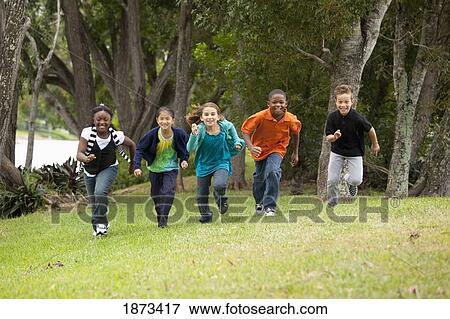 fort lauderdale, florida, united states of america; a group of preteens running to race each other View Large Photo Image Stock Photo - fort lauderdale, florida, united states of america; a group of preteens running to race each other. Fotosearch