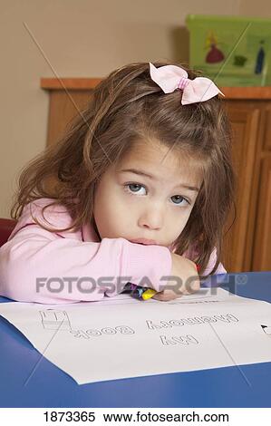 fort lauderdale, florida, united states of america; a young girl coloring at a table View Large Photo Image Stock Photography - fort lauderdale, florida, united states of america; a young girl coloring at a table. Fotosearch