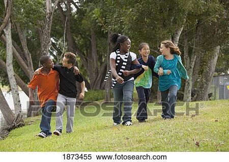 fort lauderdale, florida, united states of america; a group of preteens walking through a park View Large Photo Image Stock Photography - fort lauderdale, florida, united states of america; a group of preteens walking through a park. Fotosearch