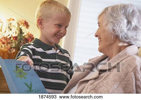 knoxville, tennessee, united states of america; a boy gives a handmade card to his grandmother View Large Photo Image Stock Image - knoxville, tennessee, united states of america; a boy gives a handmade card to his grandmother. Fotosearch
