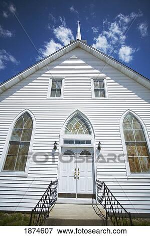 knoxville, tennessee, united states of america; a white church with a steeple View Large Photo Image Stock Photo - knoxville, tennessee, united states of america; a white church with a steeple. Fotosearch