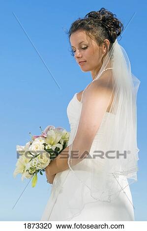 mayan riviera, akumal, mexico; bride with a blue sky background View Large Photo Image Stock Image - mayan riviera, akumal, mexico; bride with a blue sky background. Fotosearch