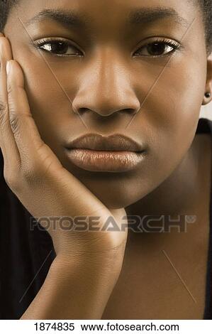 Stock Photography - portrait of a girl. Fotosearch