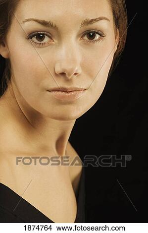 Picture - portrait of a woman. Fotosearch