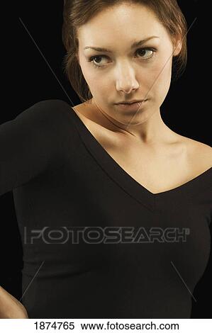 portrait of a woman View Large Photo Image Stock Photography - portrait of a woman. Fotosearch