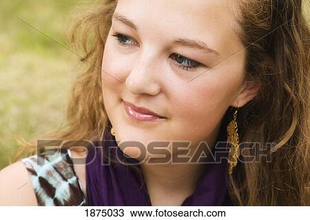 portrait of a young woman View Large Photo Image Stock Image - portrait of a young woman. Fotosearch