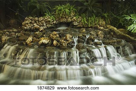 san antonio, texas, united states of america; waterfalls in a garden by the riverwalk View Large Photo Image Stock Photo - san antonio, texas, united states of america; waterfalls in a garden by the riverwalk. Fotosearch
