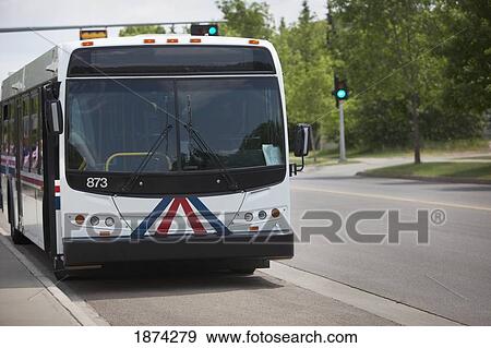 st. albert, alberta, canada; a city bus View Large Photo Image Stock Photo - st. albert, alberta, canada; a city bus. Fotosearch