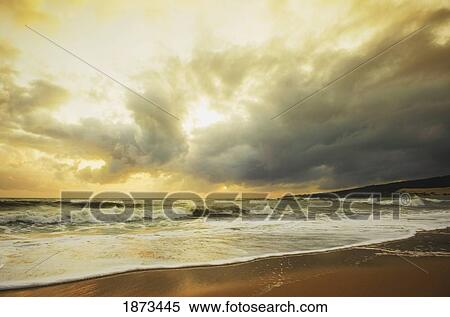 tarifa, cadiz, andalusia, spain; punta paloma beach at sunset View Large Photo Image Stock Photography - tarifa, cadiz, andalusia, spain; punta paloma beach at sunset. Fotosearch