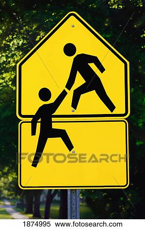 willmar, minnesota, united states of america; sign showing a person helping another person View Large Photo Image Stock Photography - willmar, minnesota, united states of america; sign showing a person helping another person. Fotosearch
