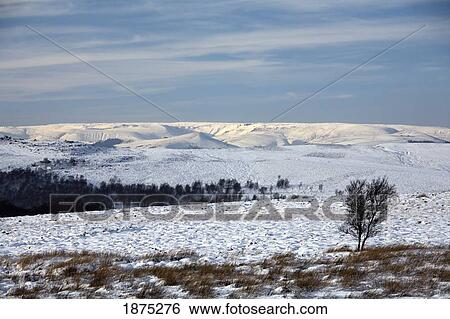 kinder scout, derbyshire, england; snow in the pennines in peak district national park View Large Photo Image Stock Photograph - kinder scout, derbyshire, england; snow in the pennines in peak district national park. Fotosearch