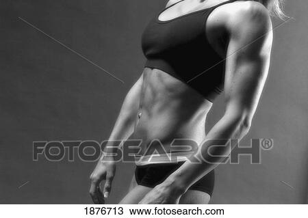 A Women's Muscular Body View Large Photo Image Stock Image - A Women's Muscular Body. Fotosearch