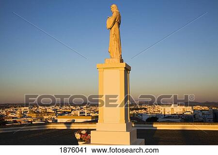 Chiclana, Andalusia, Spain; A Statue Of Jesus View Large Photo Image Stock Image - Chiclana, Andalusia, Spain; A Statue Of Jesus. Fotosearch