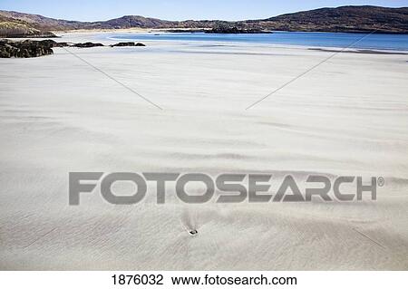 Stock Image - County Kerry, Ireland; Derrynane Beach Near Caherdaniel. Fotosearch