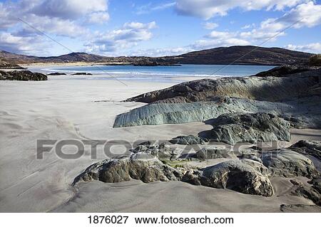 County Kerry, Ireland; Derrynane Beach Along The Coast View Large Photo Image Stock Photo - County Kerry, Ireland; Derrynane Beach Along The Coast. Fotosearch