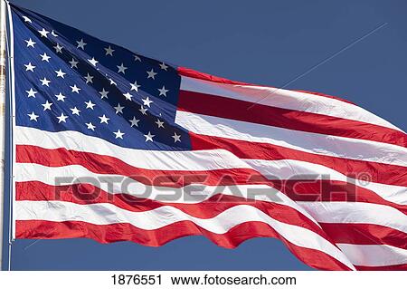 Flag Of The United States Of America View Large Photo Image Stock Image - Flag Of The United States Of America. Fotosearch