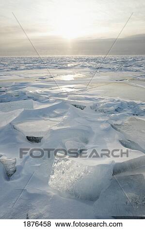 Minnesota, United States Of America; Ice Chards On The North Shore Of Lake Superior View Large Photo Image Stock Photo - Minnesota, United States Of America; Ice Chards On The North Shore Of Lake Superior. Fotosearch