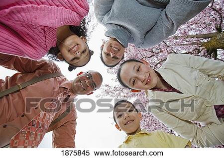Portland, Oregon; A Family Under A Cherry Tree In Spring View Large Photo Image Stock Photography - Portland, Oregon; A Family Under A Cherry Tree In Spring. Fotosearch