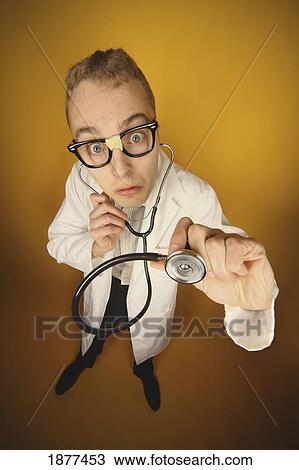 a funny doctor; edmonton, alberta, canada View Large Photo Image Stock Image - a funny doctor; edmonton, alberta, canada. Fotosearch