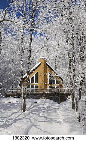 a house in the winter; canton de shefford, quebec, canada View Large Photo Image Stock Image - a house in the winter; canton de shefford, quebec, canada. Fotosearch