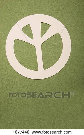 a peace sign; edmonton, alberta, canada View Large Photo Image Stock Photo - a peace sign; edmonton, alberta, canada. Fotosearch