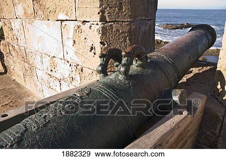 an old cannon on the wall of the ramparts; essaouira, morocco View Large Photo Image Stock Photo - an old cannon on the wall of the ramparts; essaouira, morocco. Fotosearch