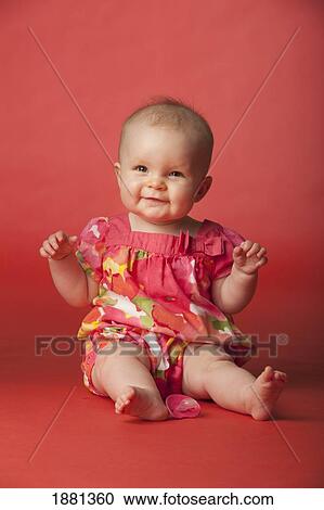 baby girl smiling View Large Photo Image Stock Image - baby girl smiling. Fotosearch