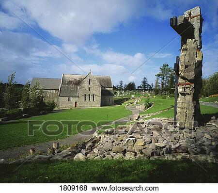 Stock Photo - Ballintober Abbey, County Mayo, Ireland. Fotosearch