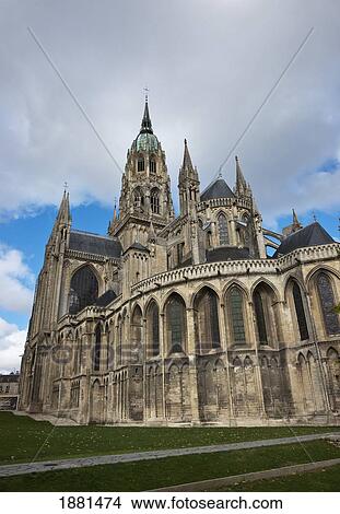 bayeux cathedral; normandy, france View Large Photo Image Picture - bayeux cathedral; normandy, france. Fotosearch