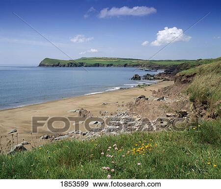 Beach At Trabeg, County Kerry, Ireland View Large Photo Image Stock Photo - Beach At Trabeg, County Kerry, Ireland. Fotosearch
