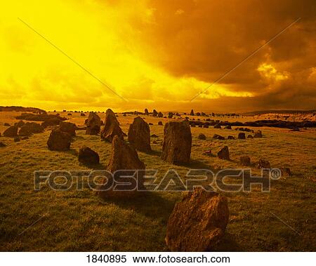 Beaghmore Stone Circles, Near Cookstown, Co Tyrone, View Large Photo Image Stock Photography - Beaghmore Stone Circles, Near Cookstown, Co Tyrone,. Fotosearch