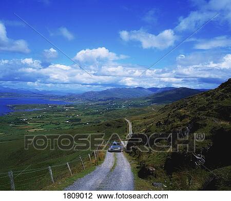 Beara Way Walk, County Cork, Ireland, Towards Eyeries View Large Photo Image Stock Image - Beara Way Walk, County Cork, Ireland, Towards Eyeries. Fotosearch