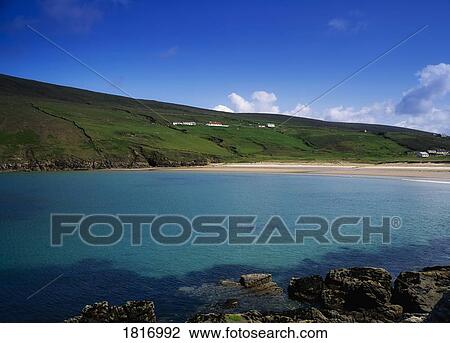 Benwee Head And Portacloy Beach, Co Mayo, Ireland View Large Photo Image Stock Image - Benwee Head And Portacloy Beach, Co Mayo, Ireland. Fotosearch