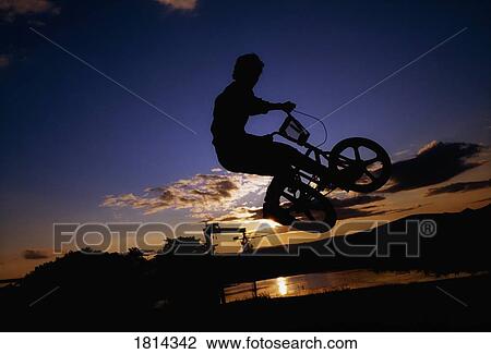 Stock Image - Bmx Biking. Fotosearch